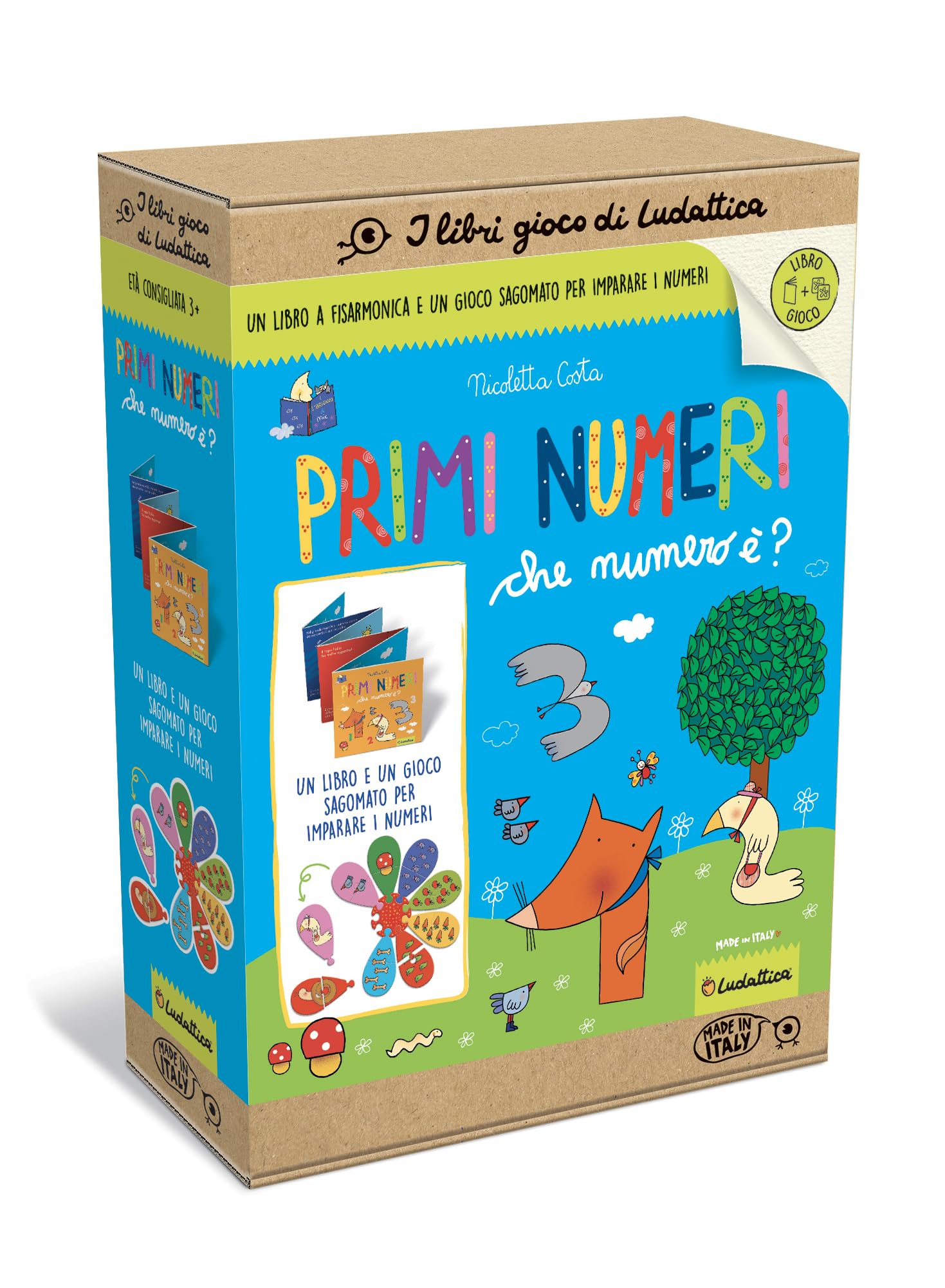 Nicoletta Costa - Primi Numeri. Che Numero E? I Libri Gioco Di Nic. Ediz. A Colori. Con Gioco