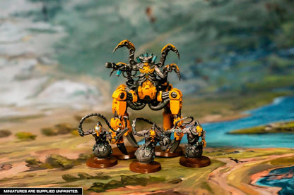 Renegade Game Studios | Heroscape: Revna’s Rebuke: Iron Lich Viscerot and Necrotech Wraithriders Army Expansion | Game Accessory | Ages 14+