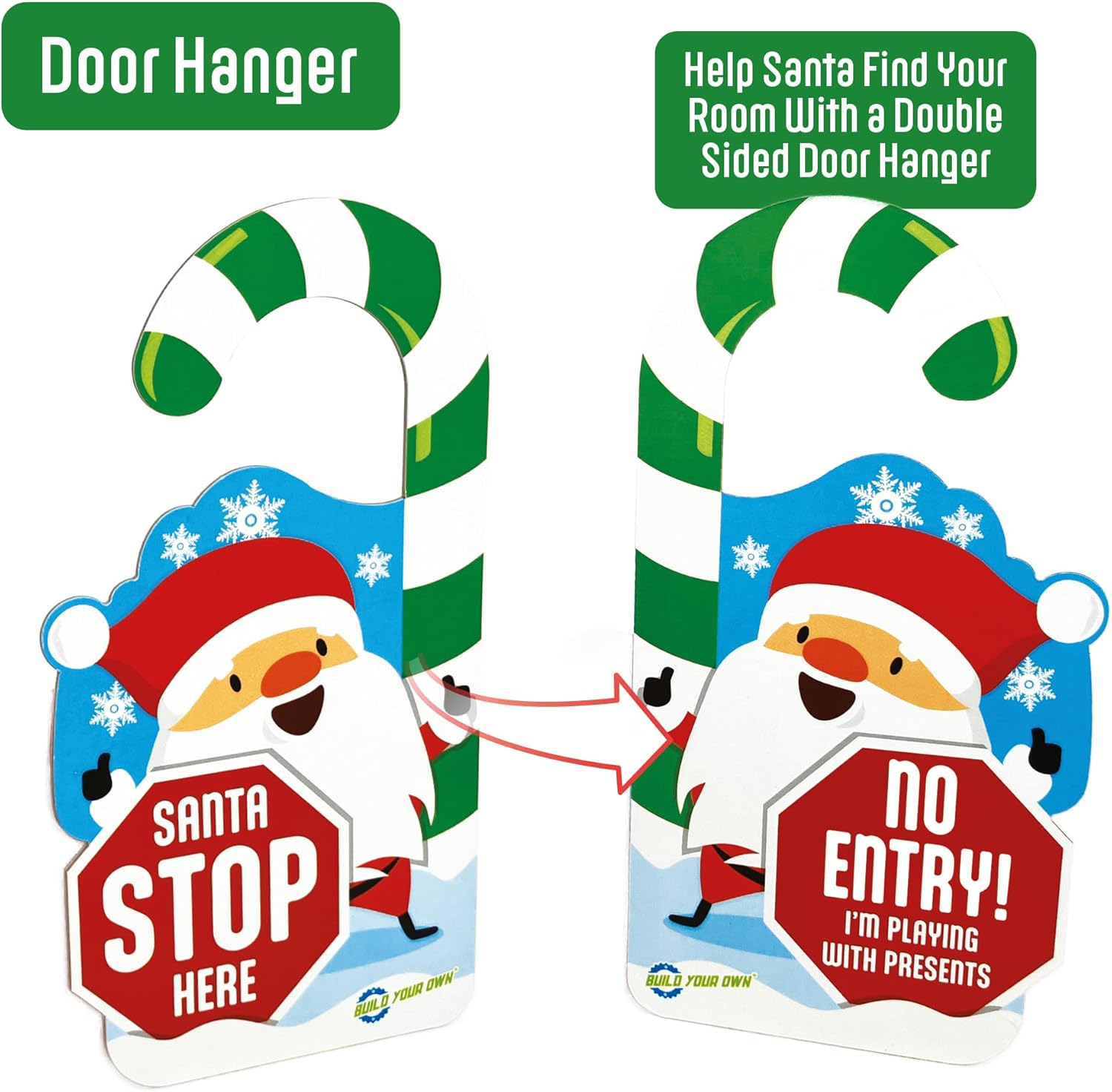 Build Your Own Christmas Eve Box - Includes Reindeer Kit, Activity Booklet, Door Hanger, Face Mask and Penguin Skittles - Ages 4+