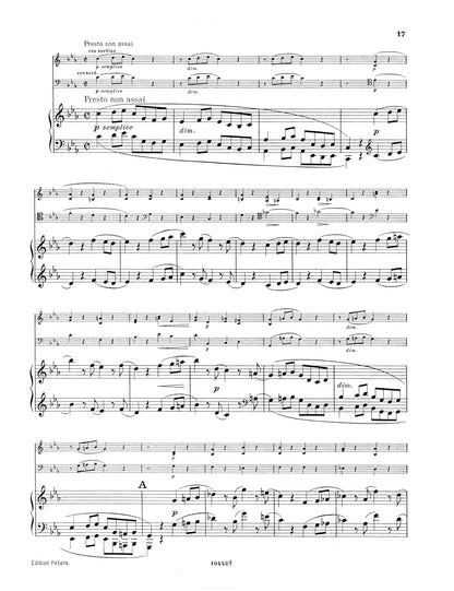 Trio No 4 In C Minor Op 101