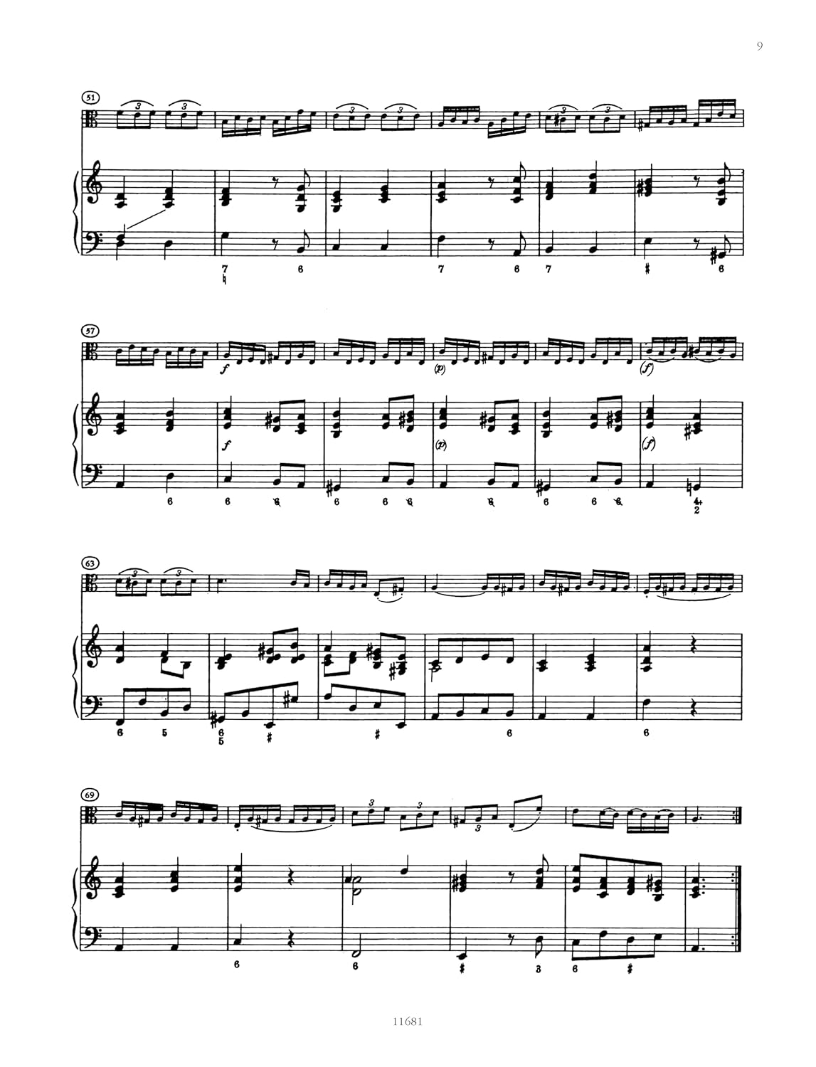 Sonata In A Minor