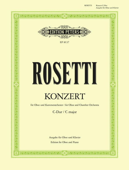 Rosetti: Oboe Concerto in C (EP8137)