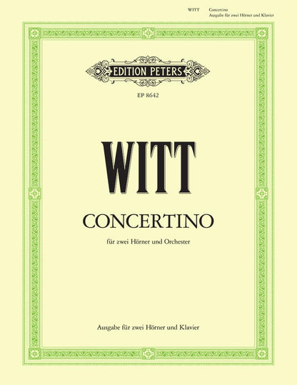 Concertino For 2 Horns