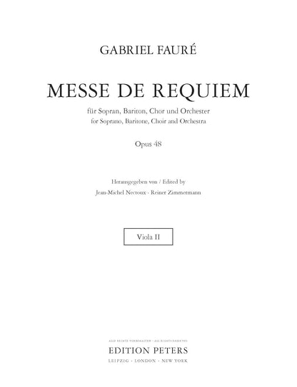 Requiem Op 48 Vla2