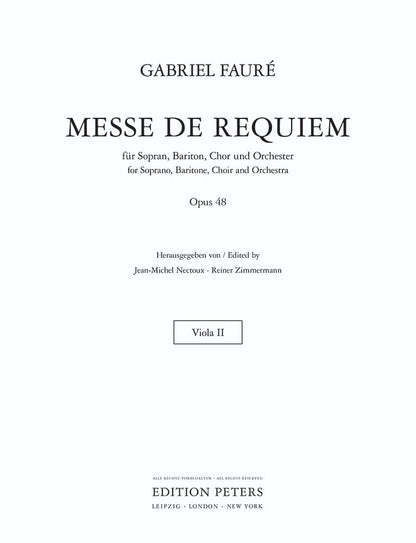 Requiem Op 48 Vla2