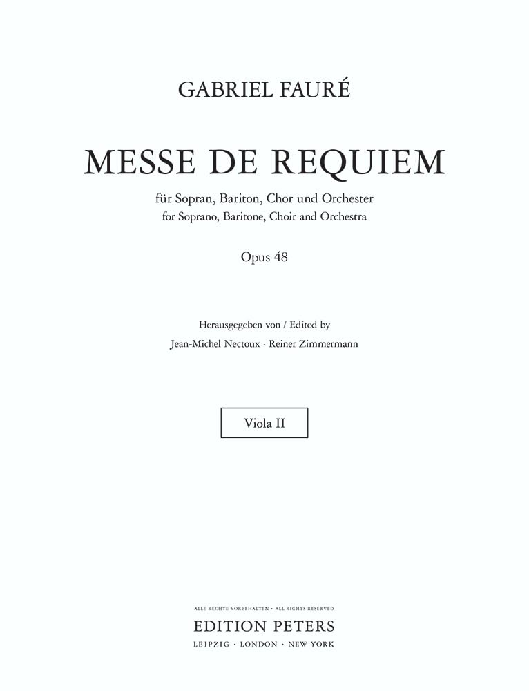 Requiem Op 48 Vla2