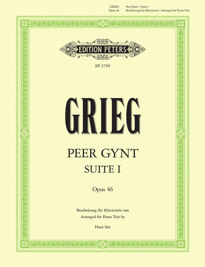 Peer Gynt Suite No1 Fur Klaviertrio