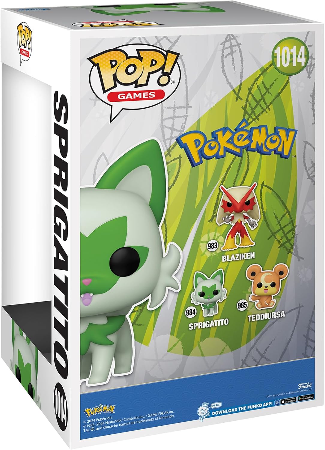 Funko Big 25Cm Pokemon Sprigatito 1014