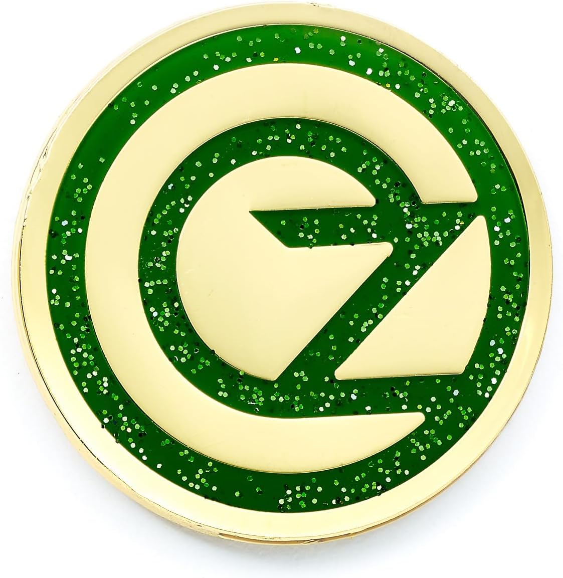 WICKED I Love Emerald City sleutelhanger & Oz Logo Pin Badge Gift Set, Groen, Eén maat