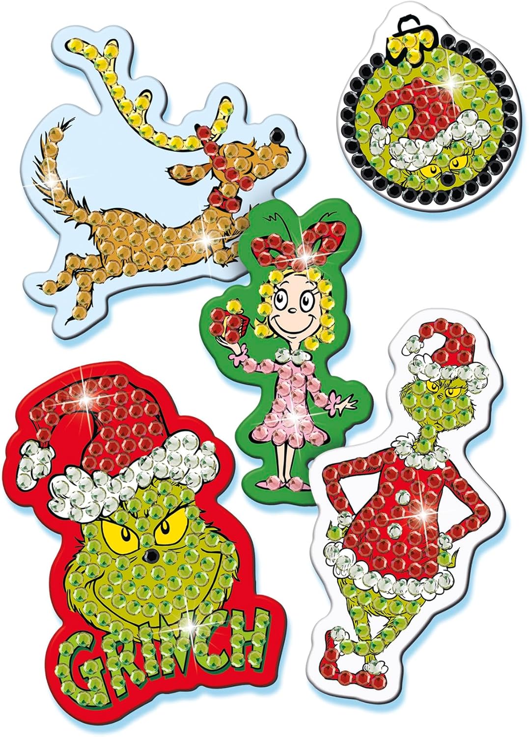 Totum I magneti Grinch Diamond Paint