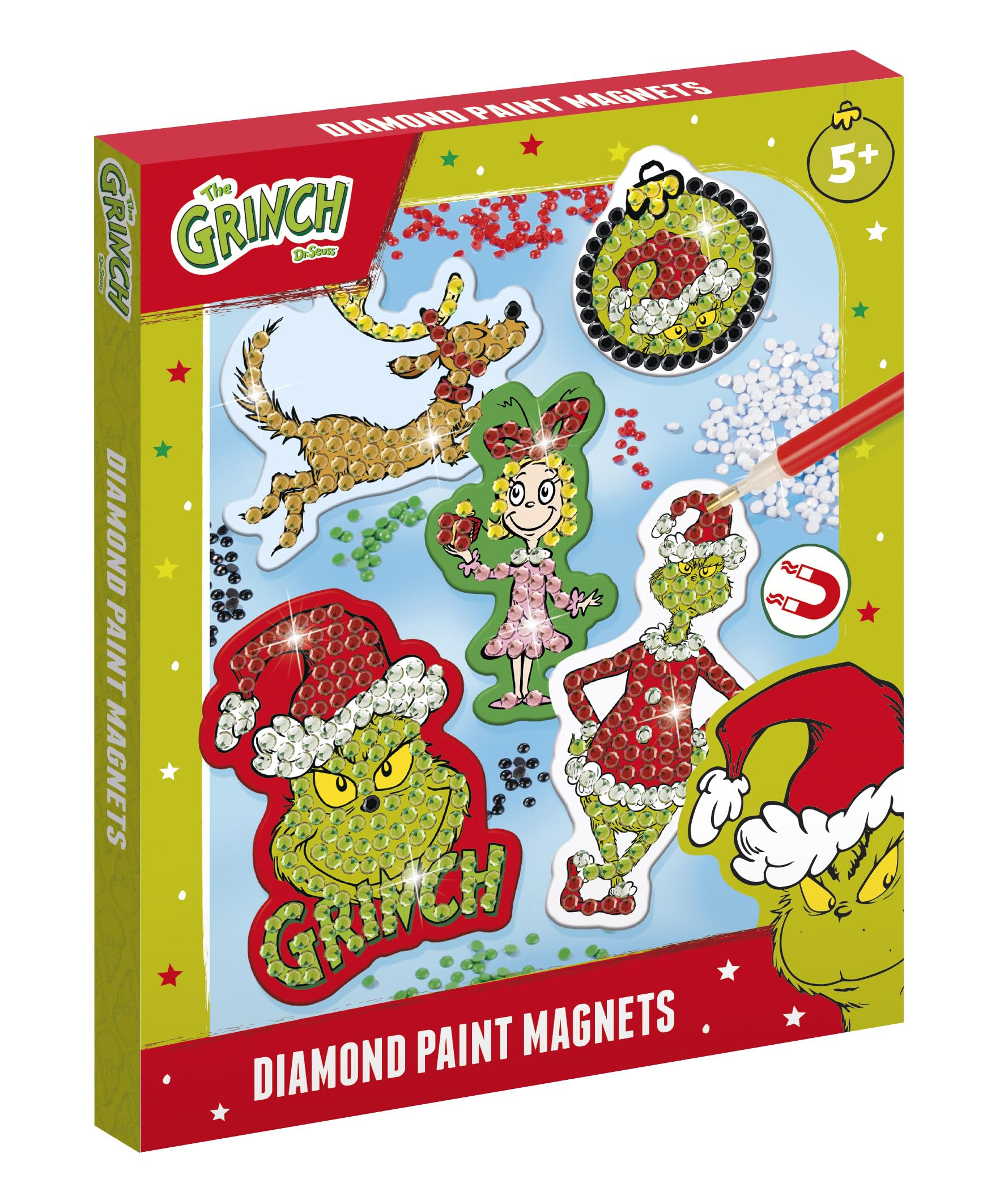 Totum I magneti Grinch Diamond Paint
