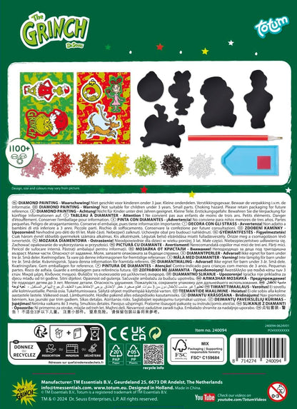 Totum I magneti Grinch Diamond Paint
