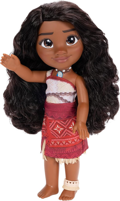 Moana 2 Officially Licensed Disney's My Friend Moana Doll By Jakks Pacific, Stands 14" / 36 cm Tall, Includes Doll Outfit and Doll Anklet, Suggested for Ages 3+