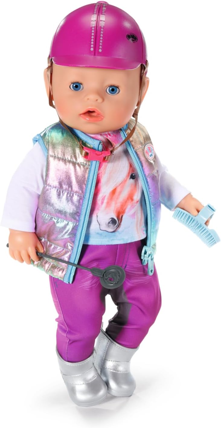BABY born Horse Riding Outfit 43cm Ensemble d'habits de poupée