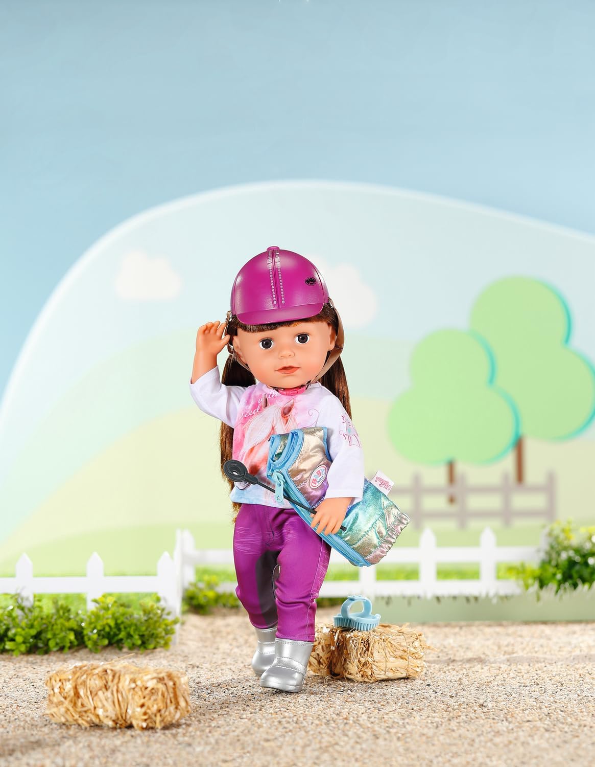 BABY born Horse Riding Outfit 43cm Ensemble d'habits de poupée