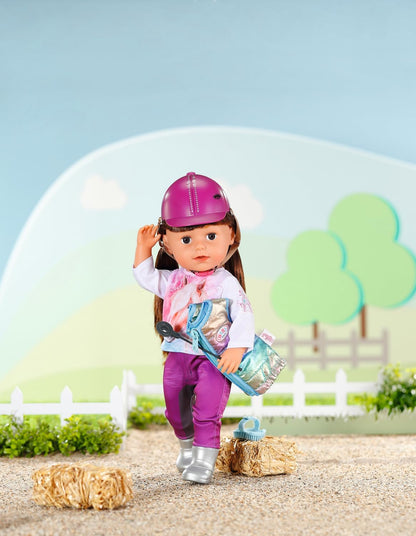BABY born Horse Riding Outfit 43cm Ensemble d'habits de poupée