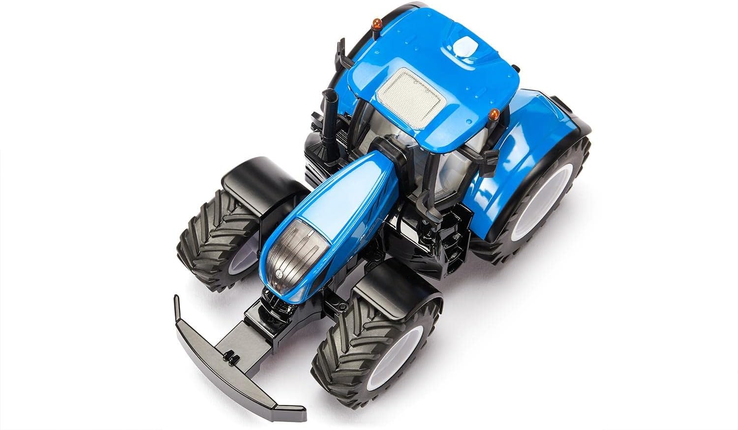 siku 3291, New Holland T7.315 HD, Toy Tractor, 1:32, Metal/Plastic, Blue, Incl. front weight, opening bonnet and trailer coupling