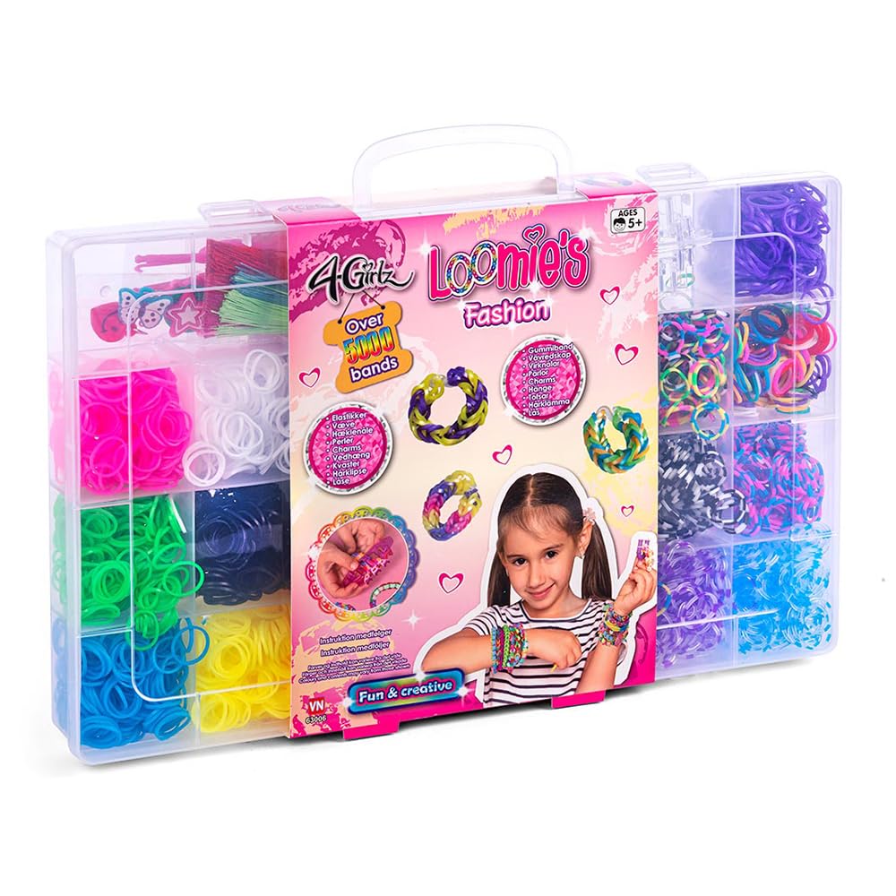 4-Girlz Loomie's Fashion Elastic Band with Accessories Case