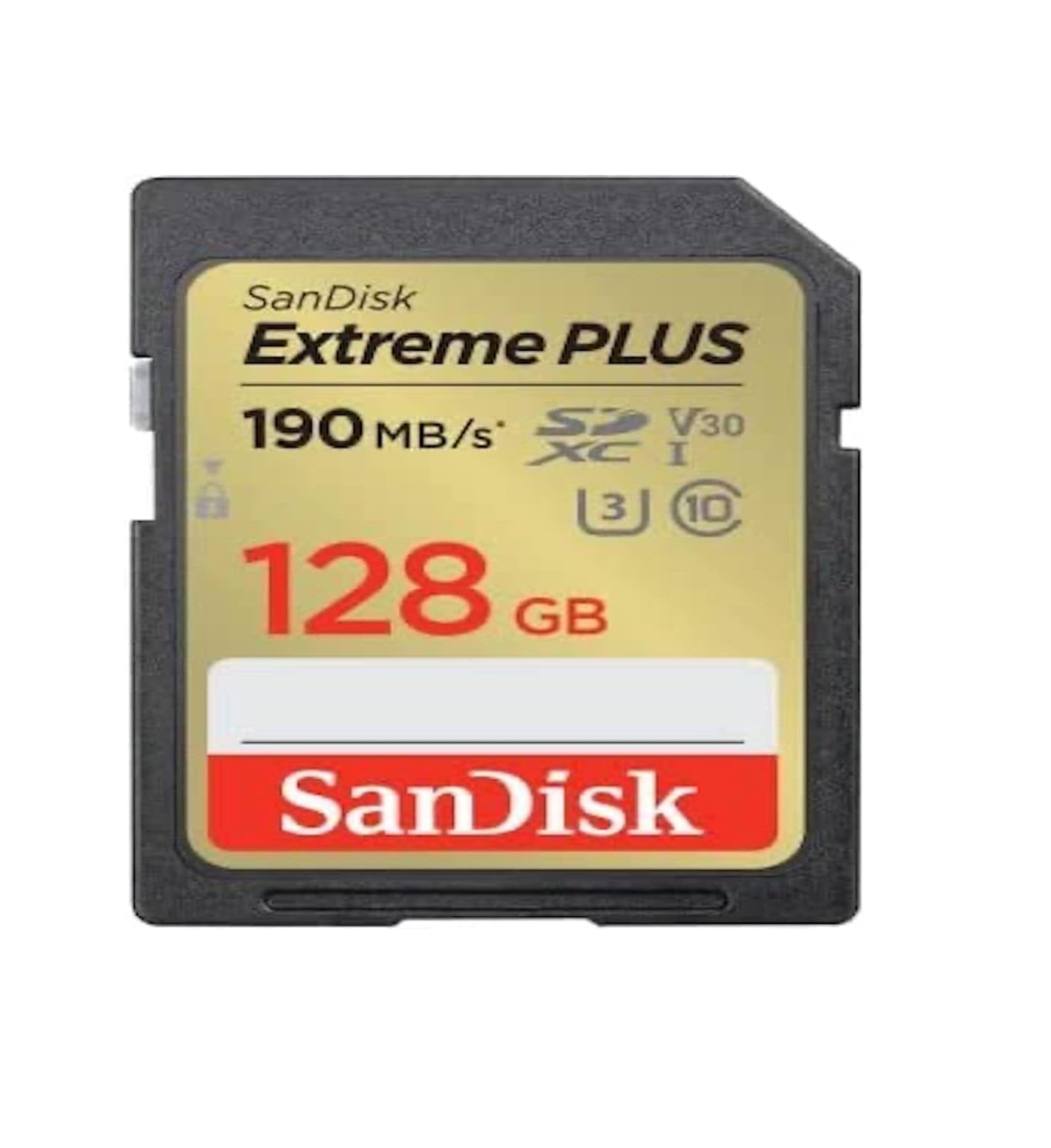 Extreme Plus 128Gb Sdxc Memory Card 190Mb/S 90Mb/S Uhs-I Cl. 10