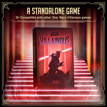 Ravensburger Star Wars Villainous Revenge at Last - Immersive Strategy Board Game for Adults and Kids Age 10 Years Up - 2 Players - Play as Stand-Alone or Expansion - 2024