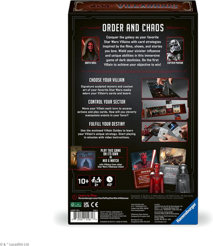 Ravensburger Star Wars Villainous Revenge at Last - Immersive Strategy Board Game for Adults and Kids Age 10 Years Up - 2 Players - Play as Stand-Alone or Expansion - 2024
