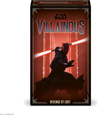 Ravensburger Star Wars Villainous Revenge at Last - Immersive Strategy Board Game for Adults and Kids Age 10 Years Up - 2 Players - Play as Stand-Alone or Expansion - 2024