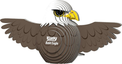 EUGY D5082 Bald Eagle 3D Model Craft Kit