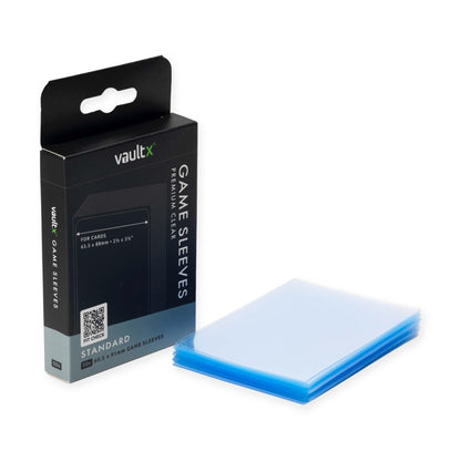 Vault X Standard Board Game Sleeves for Cards of 63x88mm Protect, Preserve with Non-PVC Anti-Static Fitted Sheath (50pcs