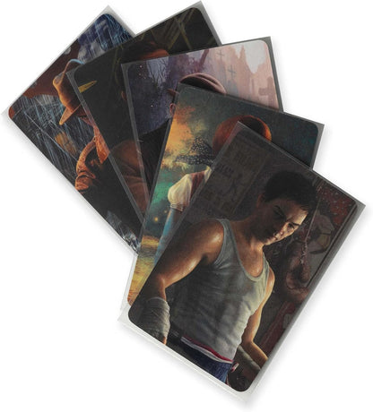 Vault X Mini American Board Game Sleeves for Cards of 41x63mm Protect, Preserve with Non-PVC Anti-Static Fitted Sheath (50pcs