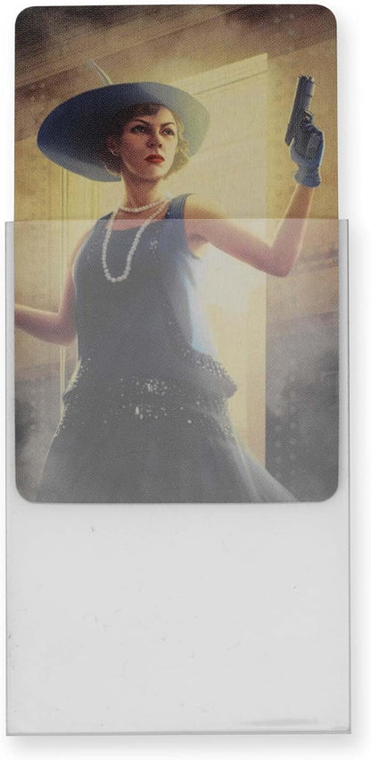 Vault X Mini American Board Game Sleeves for Cards of 41x63mm Protect, Preserve with Non-PVC Anti-Static Fitted Sheath (50pcs