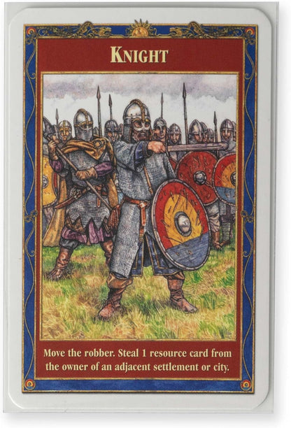 Vault X Narrow (Catan) Board Game Sleeves for Cards of 54x80mm Protect, Preserve with Non-PVC Anti-Static Fitted Sheath (60pcs