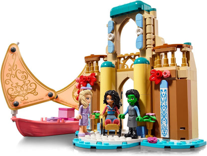 LEGO Wicked Glinda, Elphaba & Nessarose at Shiz University Building Set with Sailing Boat Toy and 3 Mini-Doll Figures, Movie Gift for 7 Plus Year Old Girls & Boys Who Love Doll’s House Playsets 75681