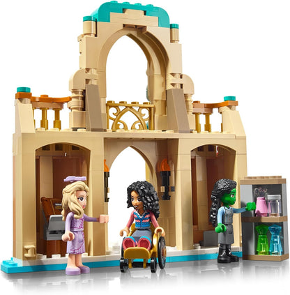 LEGO Wicked Glinda, Elphaba & Nessarose at Shiz University Building Set with Sailing Boat Toy and 3 Mini-Doll Figures, Movie Gift for 7 Plus Year Old Girls & Boys Who Love Doll’s House Playsets 75681