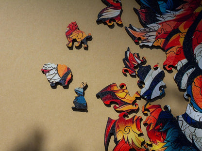 WOODEN PUZZLE - TIGER