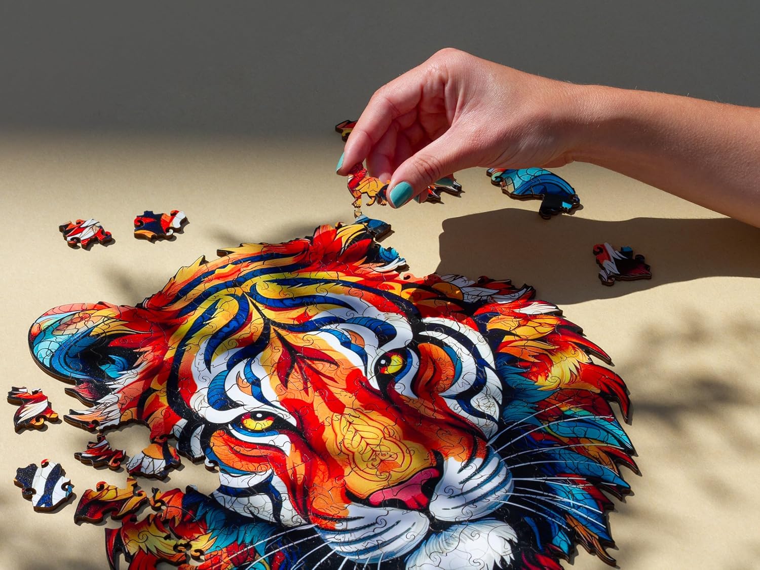 WOODEN PUZZLE - TIGER