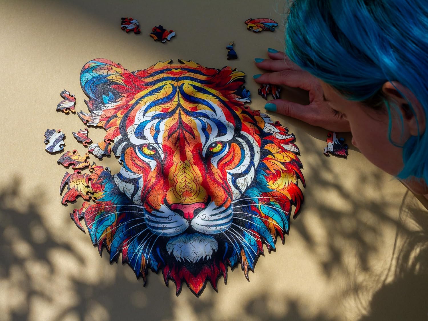 WOODEN PUZZLE - TIGER