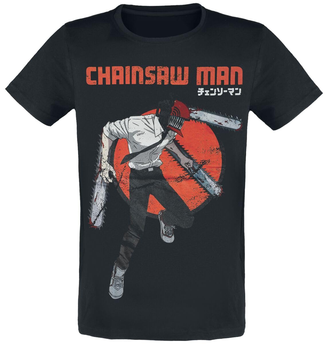 Chainsaw Man T-Shirt Attack Mode GroBe XL