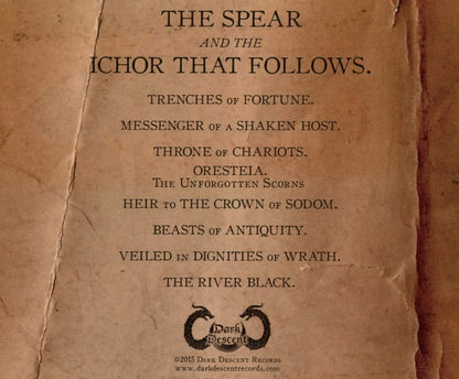 Spear & The Ichor That Follows