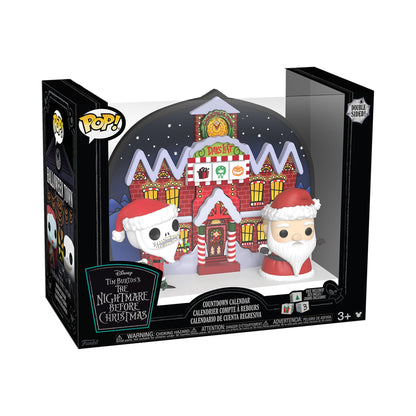 Funko Countdown Calendar: The Nightmare Before Christmas - Doppelseitig - Sammelbare Vinyl-Minifiguren - Geschenkidee - Weihnachten für Mädchen, Jungen & Kinder