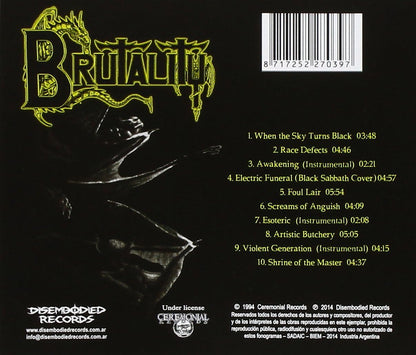 WHE THE SKY TURNS BLACK - BRUT