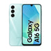 Samsung Galaxy A16 5G, Smartphone Android 14, Display Super AMOLED 6.7" FHD+, 4GB RAM, 128GB, Batteria 5.000 mAh, Resistenza IP54, memoria espandibile fino a 1.5TB, Light Green