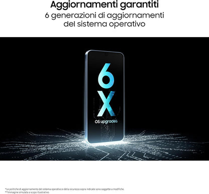 Samsung Galaxy A16 5G, Smartphone Android 14, Display Super AMOLED 6.7" FHD+, 4GB RAM, 128GB, Batteria 5.000 mAh, Resistenza IP54, memoria espandibile fino a 1.5TB, Light Green