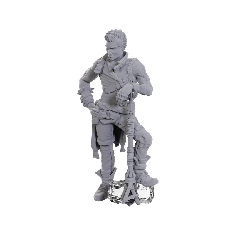 WizKids Critical Role Unpainted Miniatures: | Unpainted Miniatures | Wave 23 (Ashton Greymoore, Plastic)