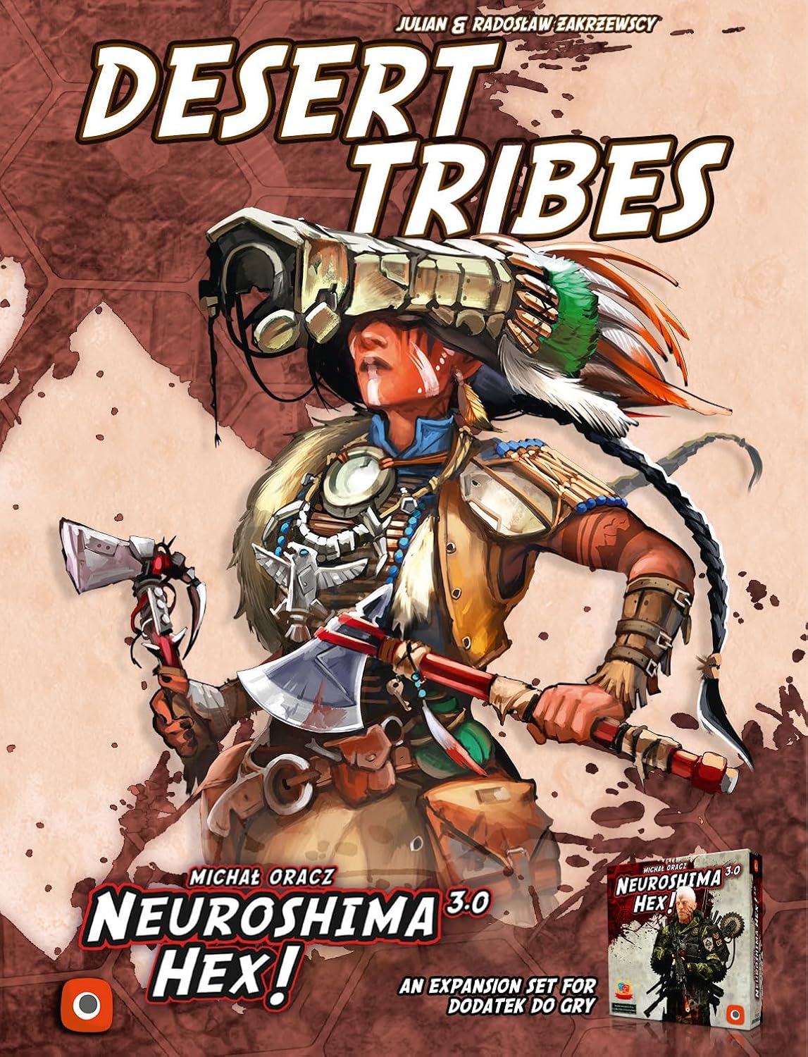 Wydawnictwo Portal POP00424 Neuroshima Hex: Desert Tribes 3.0