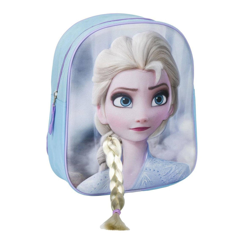CERDÁ LIFE'S LITTLE MOMENTS Applicazioni Zaino 3D per Bambini Frozen, Unisex Kids, Blu Chiaro, Regular