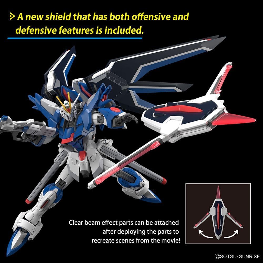 Bandai Hobby - Maquette Gundam - 243 Rising Freedom Gundam Gunpla HG 1/144 13cm - 4573102662842