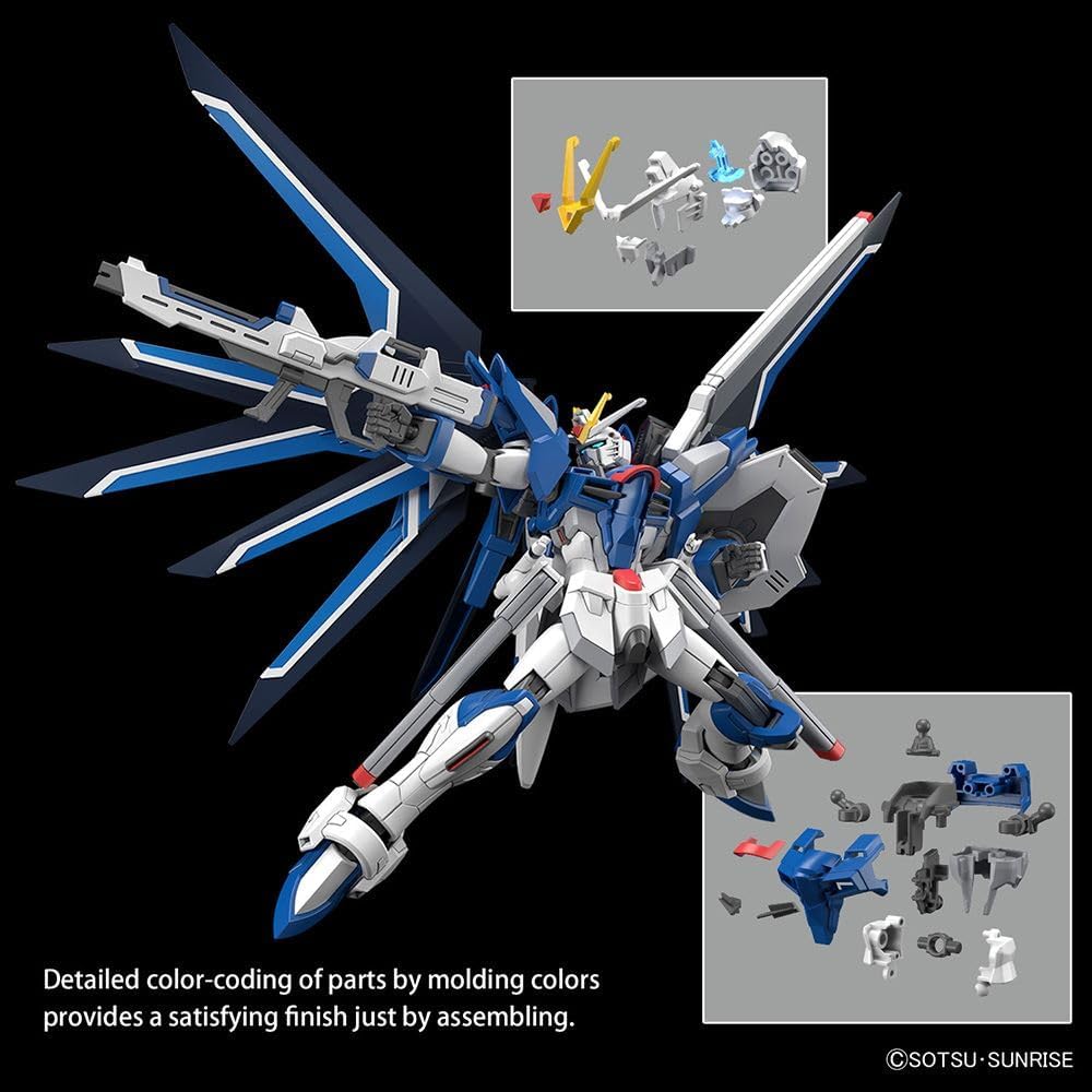 Bandai Hobby - Maquette Gundam - 243 Rising Freedom Gundam Gunpla HG 1/144 13cm - 4573102662842