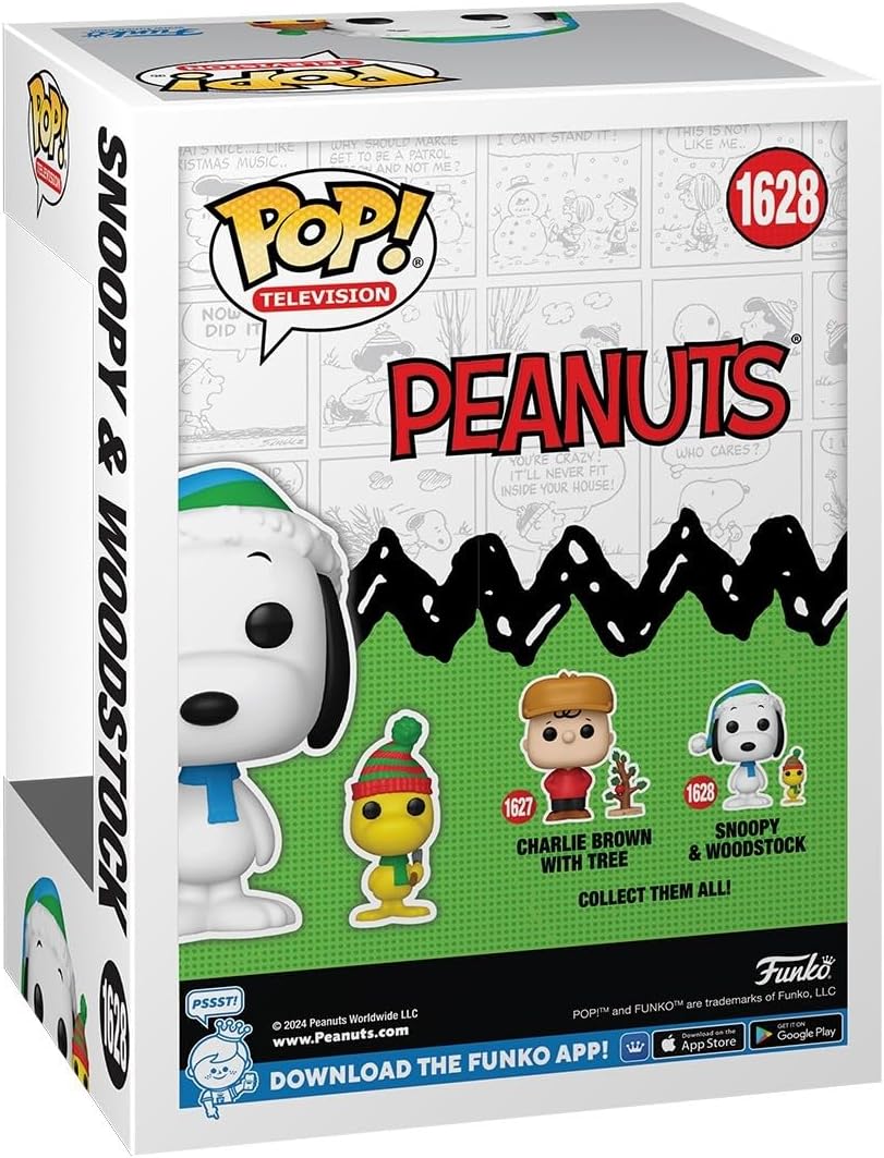 Funko Pop! & Buddy: ACBC– Snoopy & Woodstock - Peanuts TV Specials - Collectable Vinyl Figure - Gift Idea - Official Merchandise - Toys for Kids & Adults - TV Fans - Model Figure for Collectors