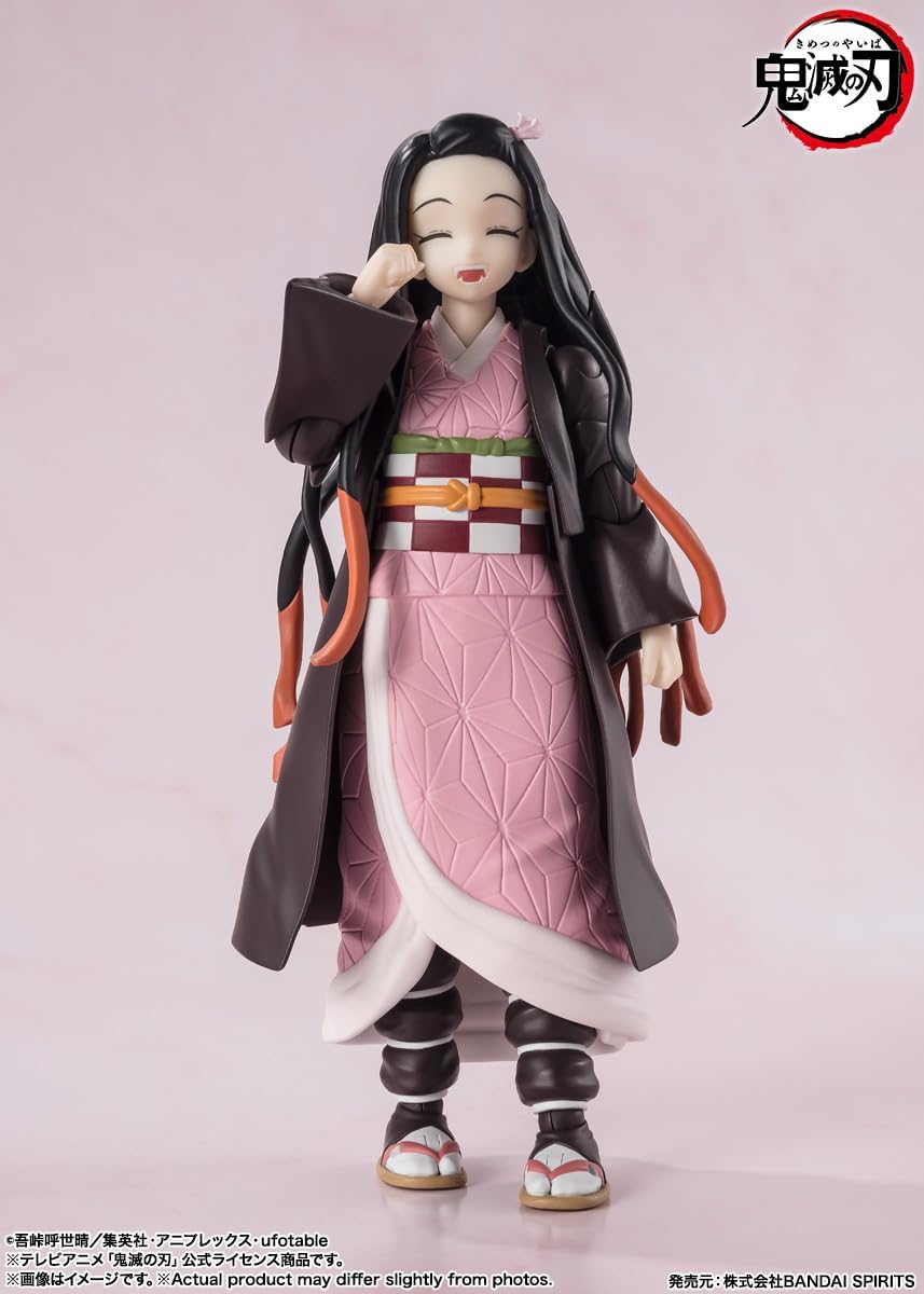 Demon Slayer: Kimetsu no Yaiba figurine S.H. Figuarts Nezuko Kamado 13 cm Black