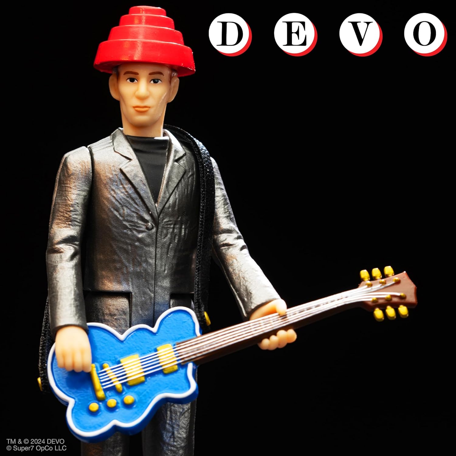Super7 Devo Reaction Figures Wave 04 - Bob Mothersbaugh (The Girl U Want) Action Figure